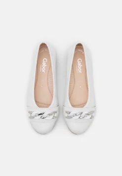 Gabor Comfort Klassischer Ballerina - Weiß 11 Gabor Comfort Klassischer Ballerina - Weiß -Gabor Schuhe Geschaft 9041aa0fc4b8466baf8720daa84565ec