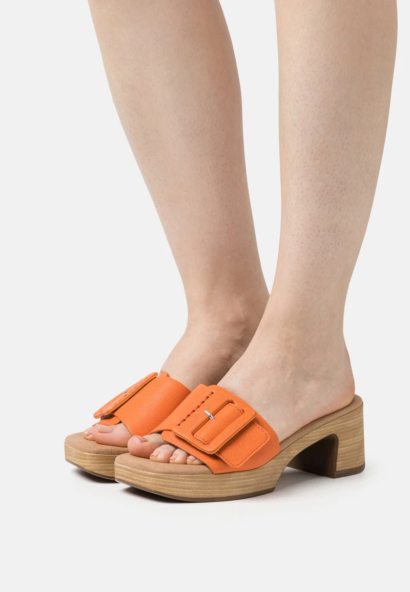 Gabor Comfort Clogs - Carrot 1 Gabor Comfort Clogs - Carrot