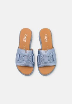 Gabor Comfort Pantolette Flach - Azur 11 Gabor Comfort Pantolette Flach - Azur -Gabor Schuhe Geschaft 9595b322041e4433b6ff4e1d0d29765c