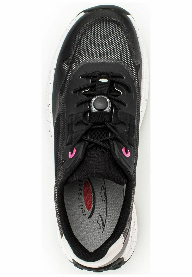 Gabor Sneaker Low - Schwarz Pink 3 Gabor Sneaker Low - Schwarz Pink – Bild 3