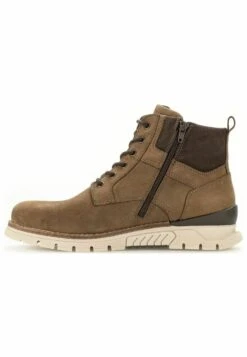 Pius Gabor Lace-up Ankle Boots - Dk Earth Mocca
