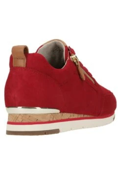 Gabor Sneaker Low - Rot/hellbraun/weiß/gold 9 Gabor Sneaker Low - Rot/hellbraun/weiß/gold -Gabor Schuhe Geschaft abd88605138c41ecb43ab447073ff5a7