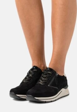 Gabor Comfort Sneaker Low - Schwarz/sun
