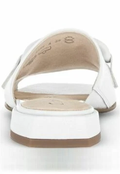 Gabor Pantolette Flach - Weiss Lds Uni 9 Gabor Pantolette Flach - Weiss Lds Uni -Gabor Schuhe Geschaft ad9baa4d62634b0883eaec9b24248276