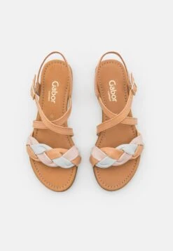 Gabor Comfort Riemensandalette - Peanut/pastel -Gabor Schuhe Geschaft b32ec647f7b0444dad84322017f9c499