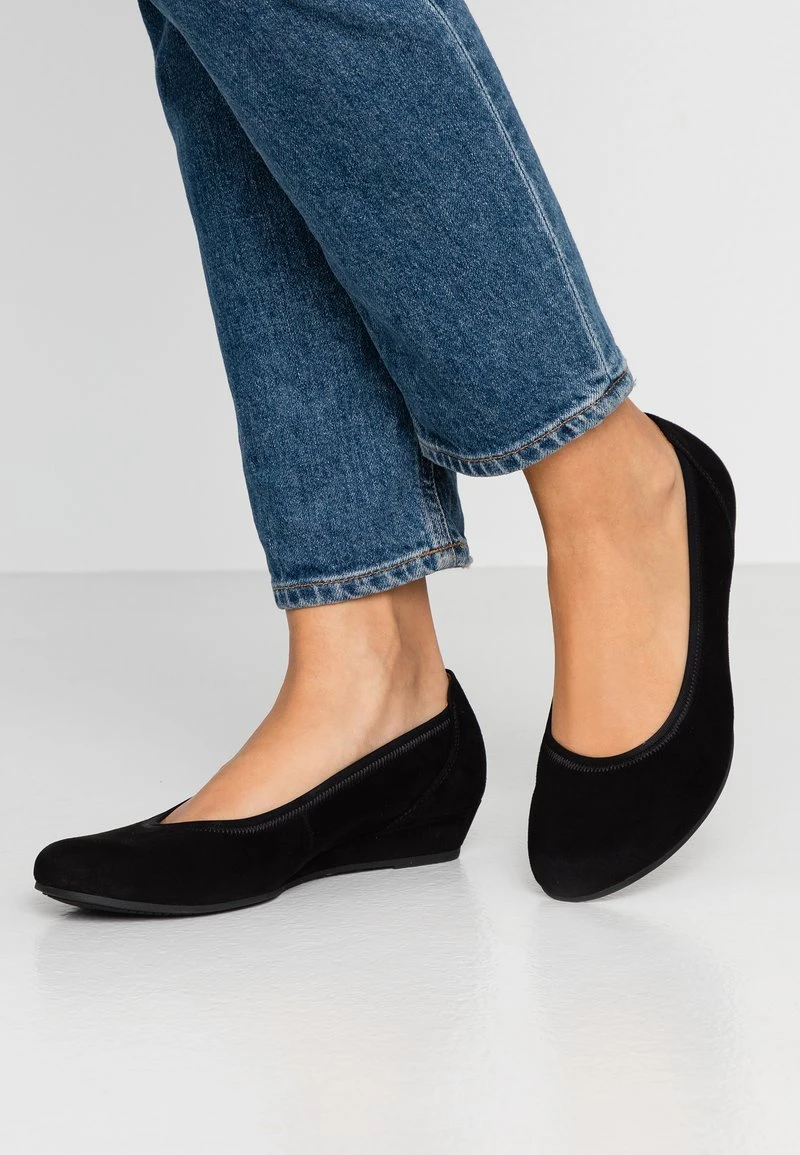 Gabor Comfort Keilpumps - Schwarz 1 Gabor Comfort Keilpumps - Schwarz