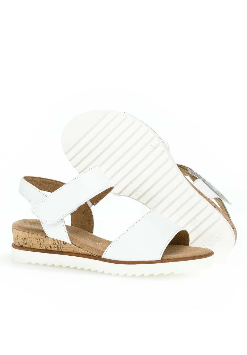 Gabor Comfort Keilsandalette - Weiss Kork/offwhi 3 Gabor Comfort Keilsandalette - Weiss Kork/offwhi – Bild 3