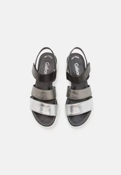 Gabor Plateausandalette - Silber/stone/schwarz 11 Gabor Plateausandalette - Silber/stone/schwarz -Gabor Schuhe Geschaft c6d87a69987e4265a74c18ee347e1dee
