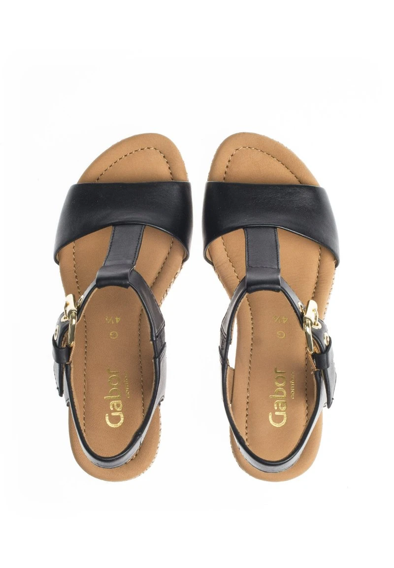 Gabor Keilsandalette - Schwarz 3 Gabor Keilsandalette - Schwarz – Bild 3