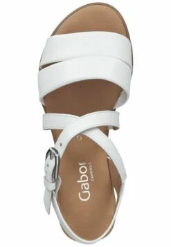 Gabor Keilsandalette - Weiss Kork 8 Gabor Keilsandalette - Weiss Kork -Gabor Schuhe Geschaft c95ecdafbc634698a8b76a7d036d2541
