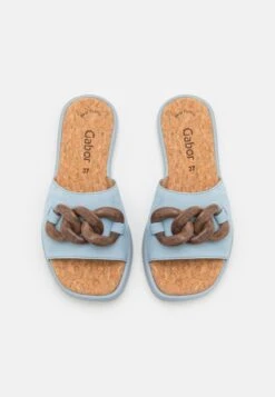 Gabor Pantolette Flach - Sky 11 Gabor Pantolette Flach - Sky -Gabor Schuhe Geschaft cb61f5200b83494b966edb3fbe63d94b