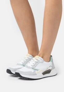 Gabor Comfort Sneaker Low - Weiss/light Grey Kombi
