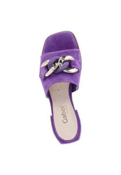 Gabor PANTOLETTEN - Pantolette Flach - Lila -Gabor Schuhe Geschaft ced287c90328446981872b805ef5cde3