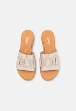 Gabor Comfort Pantolette Flach - Puder 11 Gabor Comfort Pantolette Flach - Puder -Gabor Schuhe Geschaft e34c767a631f42339c72ec85bd44929a