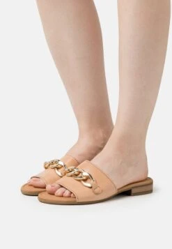 Gabor Comfort Pantolette Flach - Peanut