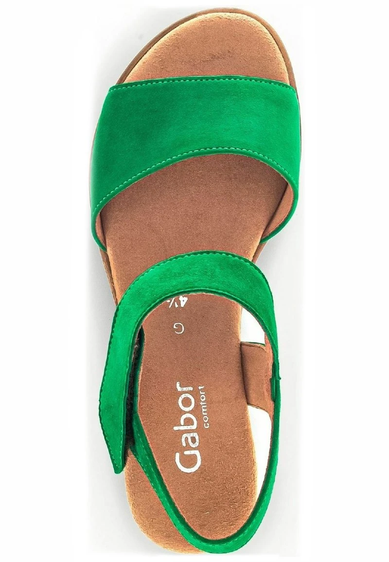 Gabor Plateausandalette - Verde Kork Creme 3 Gabor Plateausandalette - Verde Kork Creme – Bild 3
