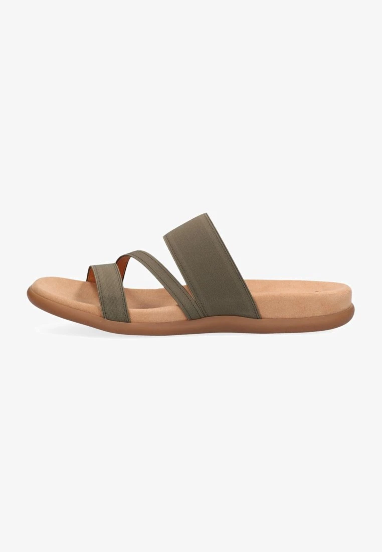 Gabor Pantolette Flach - Groen 1 Gabor Pantolette Flach - Groen