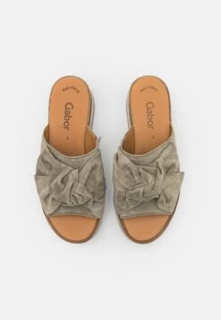 Gabor Pantolette Hoch - Salvia/natur 11 Gabor Pantolette Hoch - Salvia/natur -Gabor Schuhe Geschaft ea680cf357fe4a27b435dc1d8bbb8de5