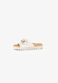 Gabor PANTOLETTEN - Pantolette Flach - Beige -Gabor Schuhe Geschaft ecc7c3bc98a14c82b3f7dbf58d278d3a 1