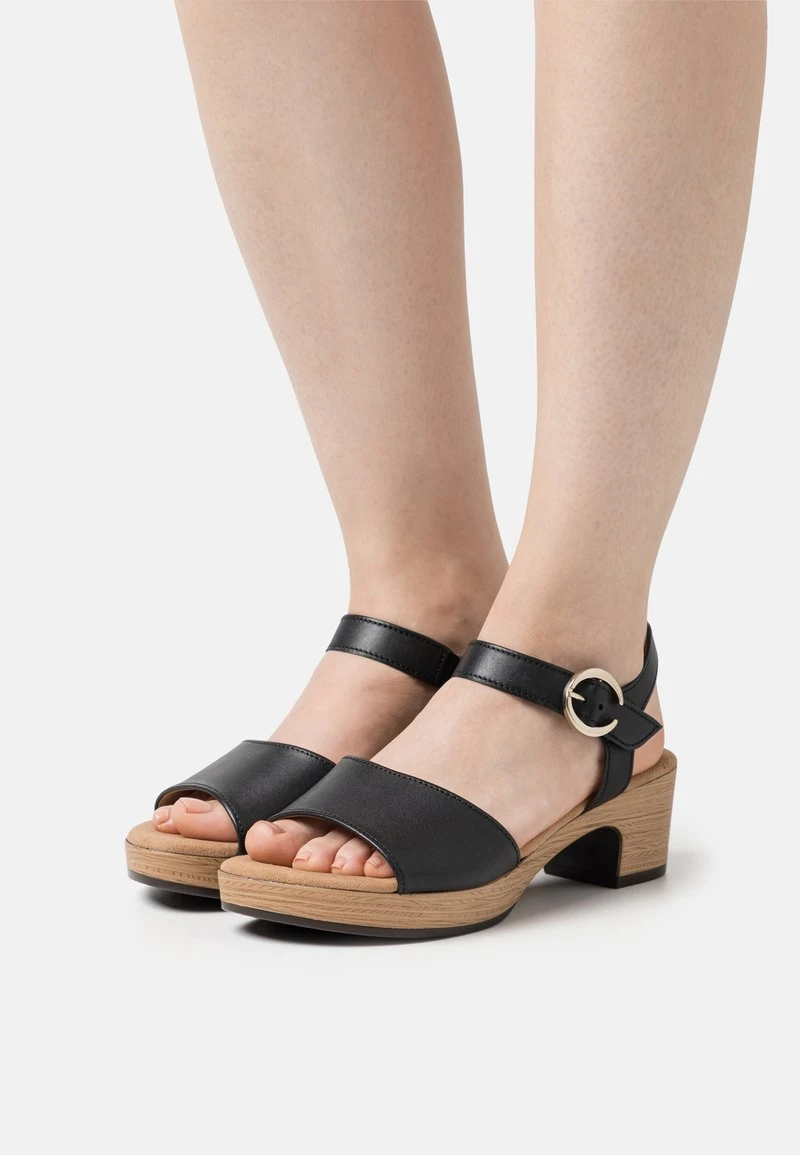 Gabor Comfort Clogs - Schwarz/gold 1 Gabor Comfort Clogs - Schwarz/gold