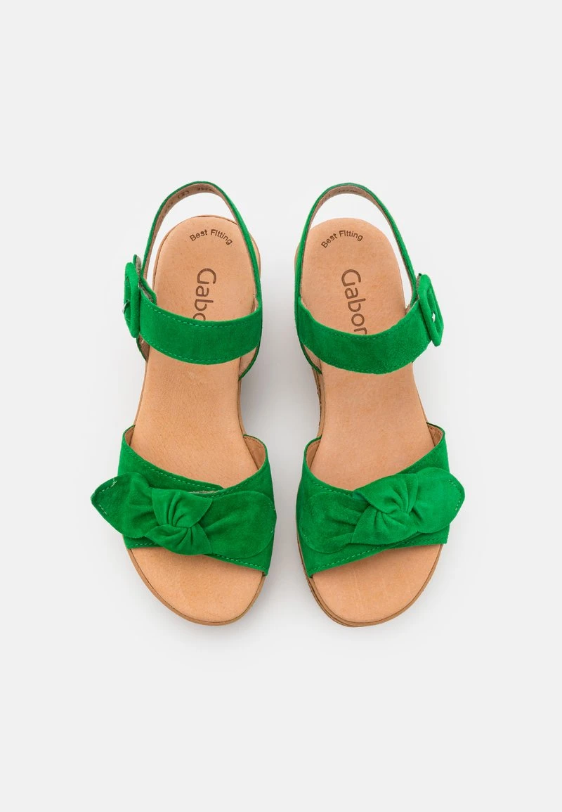 Gabor Plateausandalette - Verde 6 Gabor Plateausandalette - Verde – Bild 6