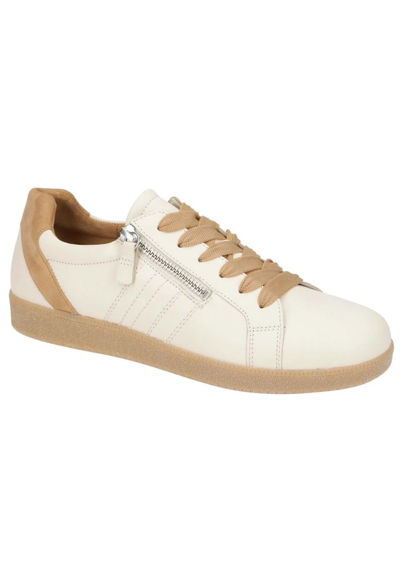 Gabor BEQUEME HALBSCHUHE FÜR DAMEN IN BEIGE - Sportlicher Schnürer - Off White / Light Brown / Caramel 5 Gabor BEQUEME HALBSCHUHE FÜR DAMEN IN BEIGE - Sportlicher Schnürer - Off White / Light Brown / Caramel – Bild 5