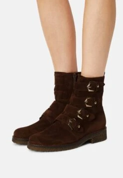 Gabor Comfort Stiefelette - Whisky/gold