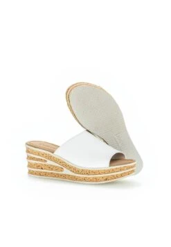 Gabor Pantolette Hoch - Weiß -Gabor Schuhe Geschaft f6186c37f4df4e64b165d2bf1d378871