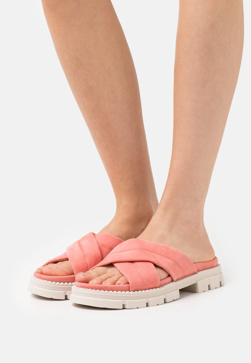 Gabor Comfort Pantolette Flach - Pesca 1 Gabor Comfort Pantolette Flach - Pesca