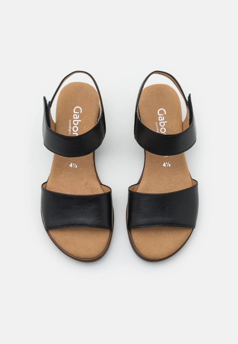 Gabor Comfort Keilsandalette - Schwarz 6 Gabor Comfort Keilsandalette - Schwarz – Bild 6