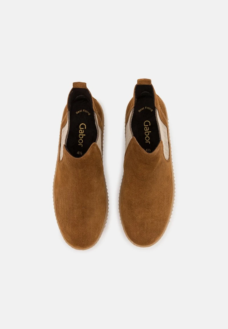 Gabor Plateaustiefelette - Cognac/natur 6 Gabor Plateaustiefelette - Cognac/natur – Bild 6