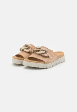 Gabor Pantolette Flach - Caramel -Gabor Schuhe Geschaft fd17354e800544f5856ebbbfb38e901a