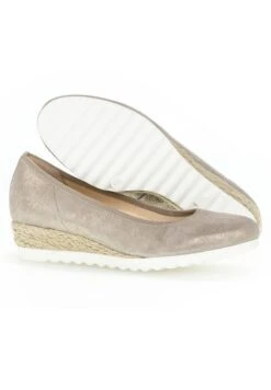 Gabor Keilpumps - Taupe -Gabor Schuhe Geschaft fddff1554bd24b9cba9c4c2f53a37268