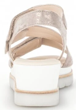 Gabor Keilsandalette - Doré -Gabor Schuhe Geschaft febfa2f3991045cd9077c347b1b75c32